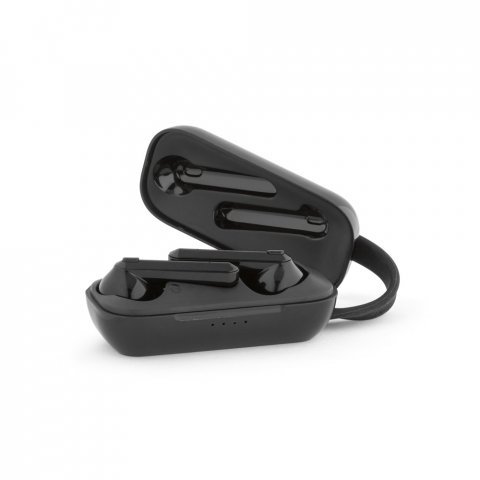 RUBIN. Fones de ouvido wireless em ABS - Preto