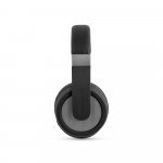 HOPPER. Fones de ouvido wireless com autonomia de 12h (300 mAh) e microfone, em ABS E PU - Chumbo
