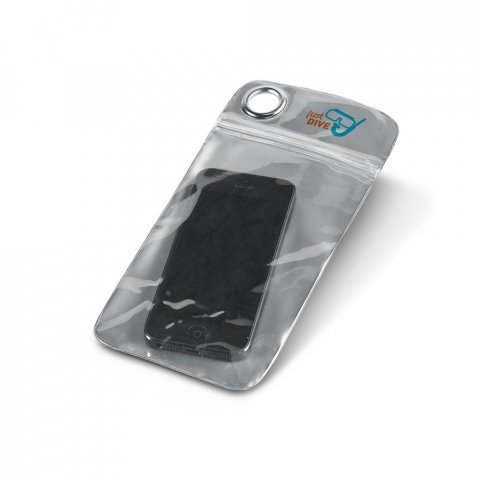 MAMORE. Bolsa imperme&aacute;vel para celular 5.5" - Cinza claro
