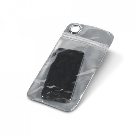 MAMORE. Bolsa imperme&aacute;vel para celular 5.5" - Cinza claro