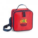 TURTLE. Bolsa t&eacute;rmica 4,5 L em 600D poli&eacute;ster - Vermelho
