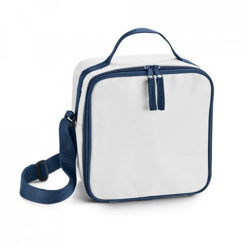 TURTLE. Bolsa t&eacute;rmica 4,5 L em 600D poli&eacute;ster - Branco