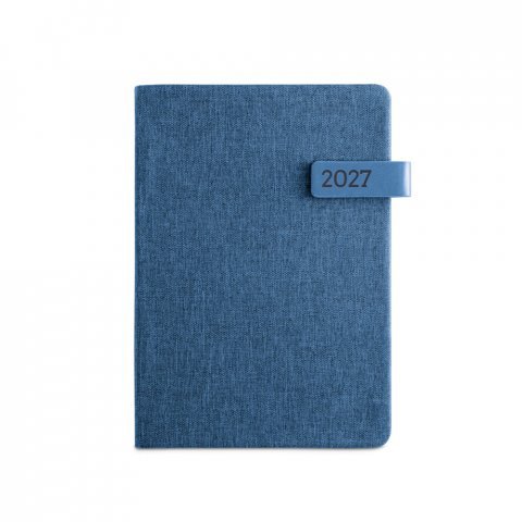 ANDRESEN A5. Agenda em PET reciclado (100% rPET) - Azul
