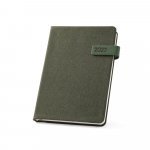 ANDRESEN A5. Agenda em PET reciclado (100% rPET) - Verde escuro