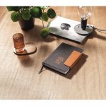 TAGORE A5. Agenda A5 em pele (58% reciclada)