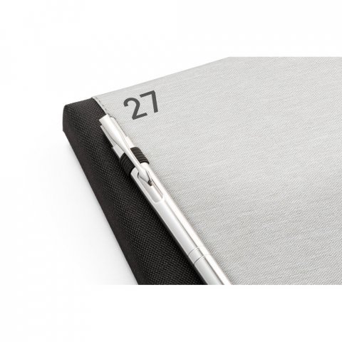 LARSSON B5. Agenda B5 em PET reciclado (100% rPET) - Cinza