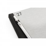 LARSSON B5. Agenda B5 em PET reciclado (100% rPET) - Cinza