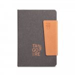 TAGORE B5. Agenda B5 em pele reciclada - Preto