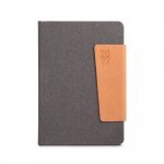 TAGORE B5. Agenda B5 em pele reciclada - Preto