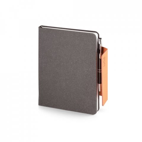 TAGORE B5. Agenda B5 em pele reciclada - Preto