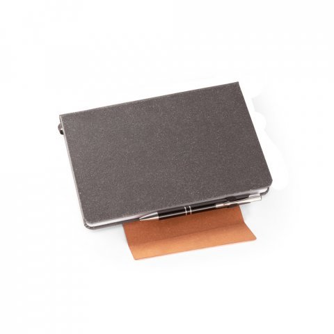TAGORE B5. Agenda B5 em pele reciclada - Preto