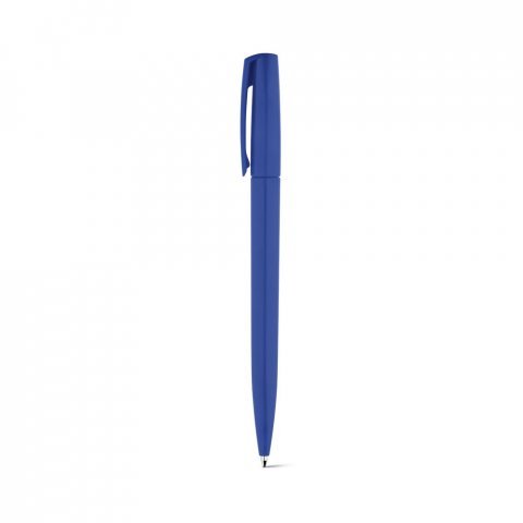 SALLY. Caneta esferogr&aacute;fica em ABS com acabamento brilhante e escrita em azul - Azul