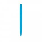 SALLY. Caneta esferogr&aacute;fica em ABS com acabamento brilhante e escrita em azul - Azul claro