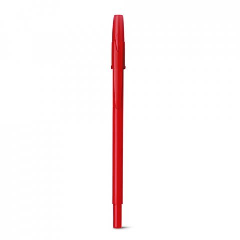 MARLEY. Caneta esferogr&aacute;fica - Vermelho