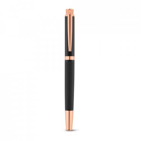 BLAZON. Caneta roller em metal com escrita em preto - Cobre