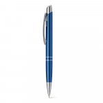 MARIETA METALLIC. Caneta esferogr&aacute;fica em alum&iacute;nio com escrita em azul - Azul royal