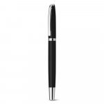 LANDO ROLLER. Caneta roller em alum&iacute;nio com escrita em azul - Preto