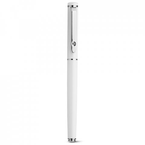 CALIOPE ROLLER. Caneta roller em metal - Branco