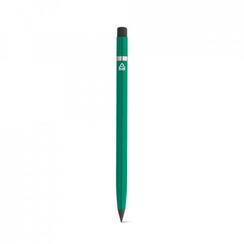 LIMITLESS. Caneta sem tinta em alum&iacute;nio 100% reciclado com tampa protetora - Verde