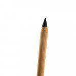 INFINITY. Caneta sem tinta em bambu com ponta de liga met&aacute;lica - Natural