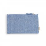 MILLIE. Bolsa multifun&ccedil;&otilde;es em 70% algod&atilde;o reciclado e 30% poli&eacute;ster reciclado (140 g/m&sup2;) - Azul