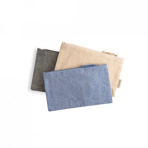 MILLIE. Bolsa multifun&ccedil;&otilde;es em 70% algod&atilde;o reciclado e 30% poli&eacute;ster reciclado (140 g/m&sup2;)