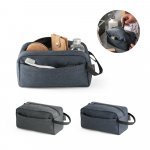 REPURPOSE BAG. Bolsa de cosm&eacute;ticos em poli&eacute;ster reciclado 600D