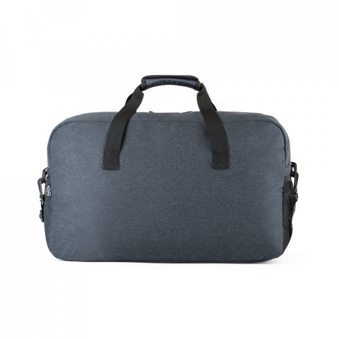 REPURPOSE SPORTS. Bolsa esportiva em poli&eacute;ster reciclado 600D de alta densidade com fundo em placa semi-r&iacute;gida (31 L) - Azul