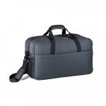 REPURPOSE SPORTS. Bolsa esportiva em poli&eacute;ster reciclado 600D de alta densidade com fundo em placa semi-r&iacute;gida (31 L) - Azul