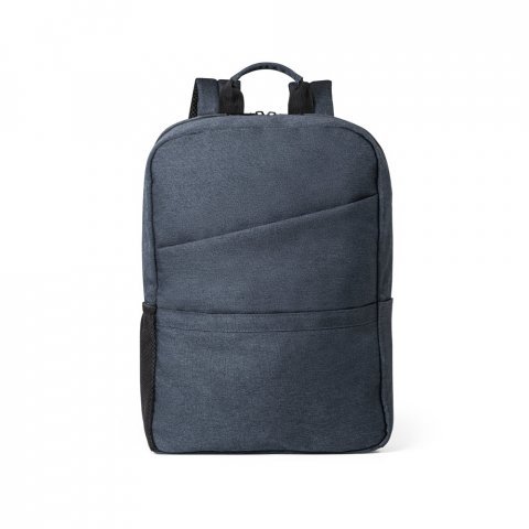 REPURPOSE BACKPACK. Mochila para notebook (15.6") em poli&eacute;ster reciclado 600D de alta densidade (12 L) - Azul
