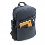 REPURPOSE BACKPACK. Mochila para notebook (15.6") em poli&eacute;ster reciclado 600D de alta densidade (12 L) - Azul