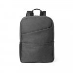 REPURPOSE BACKPACK. Mochila para notebook (15.6") em poli&eacute;ster reciclado 600D de alta densidade (12 L) - Cinza