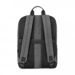 REPURPOSE BACKPACK. Mochila para notebook (15.6") em poli&eacute;ster reciclado 600D de alta densidade (12 L) - Cinza