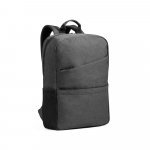 REPURPOSE BACKPACK. Mochila para notebook (15.6") em poli&eacute;ster reciclado 600D de alta densidade (12 L) - Cinza