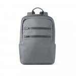 BROOKLYN. Mochila para notebook 15" em Nylon 2Tone imperme&aacute;vel - Cinza claro
