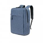 CRETA. Mochila para notebook (15.6") em 300D de alta densidade (15 L) - Azul