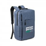 CRETA. Mochila para notebook (15.6") em 300D de alta densidade (15 L) - Azul