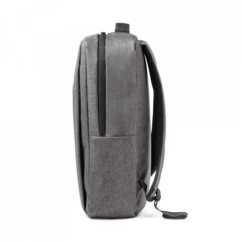 CRETA. Mochila para notebook (15.6") em 300D de alta densidade (15 L) - Cinza