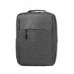 CRETA. Mochila para notebook (15.6") em 300D de alta densidade (15 L) - Cinza escuro