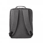 CRETA. Mochila para notebook (15.6") em 300D de alta densidade (15 L) - Cinza escuro