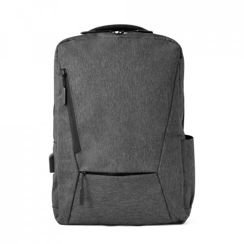 VERONA. Mochila para notebook 15.6" em 900D - Cinza escuro