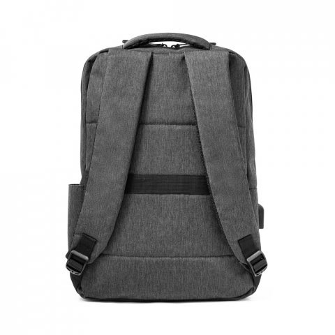 VERONA. Mochila para notebook 15.6" em 900D - Cinza escuro
