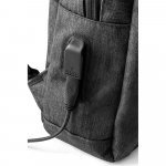VERONA. Mochila para notebook 15.6" em 900D - Cinza escuro