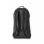 ALASCA. Mochila Hiking (14") com revestimento &agrave; prova de &aacute;gua em 600D poli&eacute;ster reciclado e 210D poli&eacute;ster reciclado (18 L) - Preto