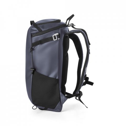 ALASCA. Mochila Hiking (14") com revestimento &agrave; prova de &aacute;gua em 600D poli&eacute;ster reciclado e 210D poli&eacute;ster reciclado (18 L) - Azul