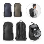 ALASCA. Mochila Hiking (14") com revestimento &agrave; prova de &aacute;gua em 600D poli&eacute;ster reciclado e 210D poli&eacute;ster reciclado (18 L)