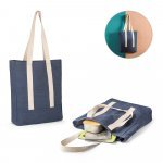 DENIM CASUAL. Sacola casual em denim reciclado (300 g/m&sup2;)
