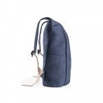 DENIM BPACK. Mochila casual em denim reciclado 8 L (300 g/m&sup2;) - Azul