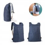 DENIM BPACK. Mochila casual em denim reciclado 8 L (300 g/m&sup2;)