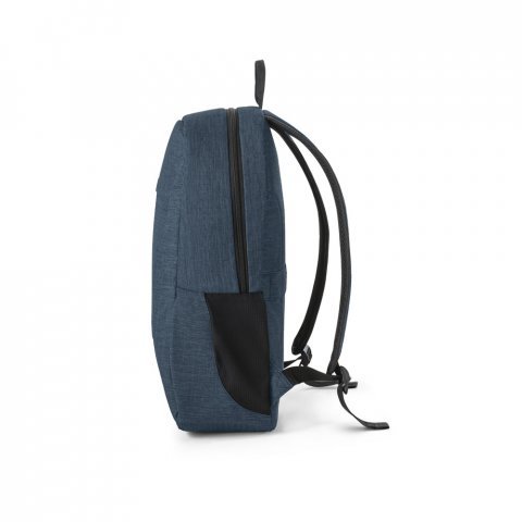 BUSINESS. Mochila para notebook (15.6") em poli&eacute;ster reciclado 300D com compartimento almofadado (18 L) - Azul